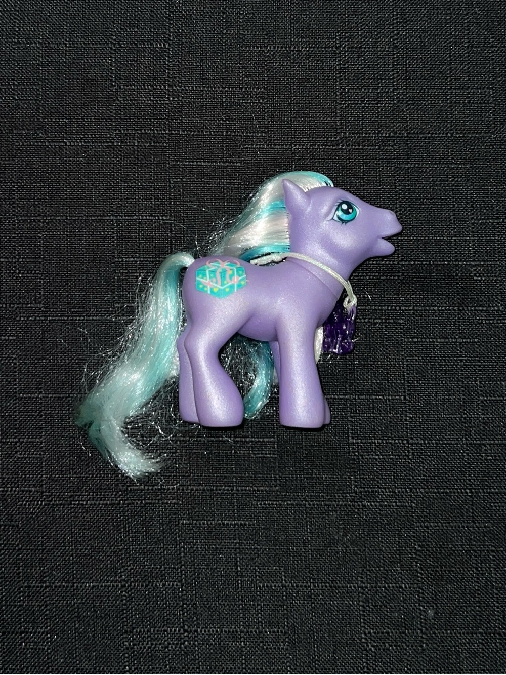 Razzaroo My Little Pony With Pony Charm 2002 Hasbro Vintage Collectible Rare Y2K